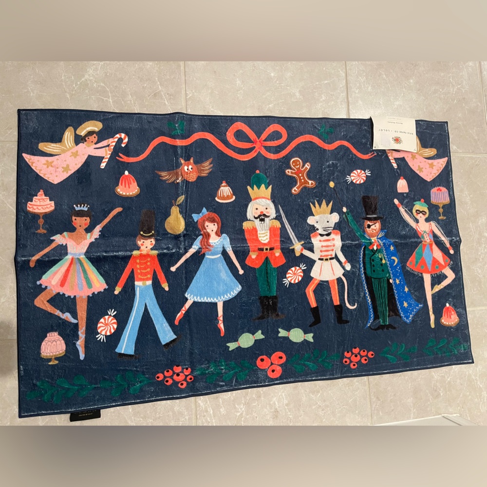 Nutcracker Ballet Rifle Paper Co x Loloi Rug